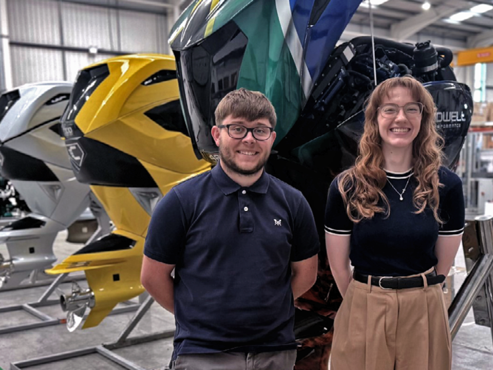 Caudwell Marine graduate